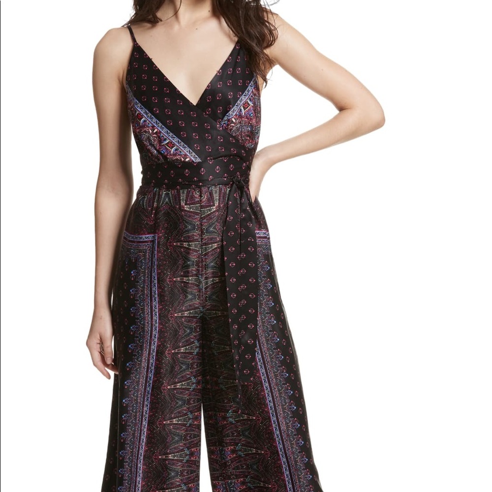 Free People Black Combo Jumpsuit 4